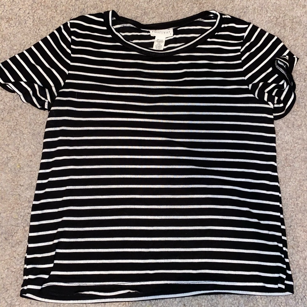 Stripped crop top